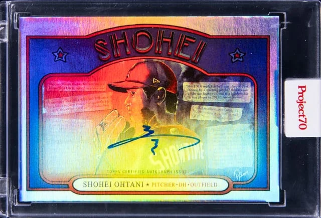2021 Topps Shohei Ohtani Project70 Rainbow Foil #362-A card image