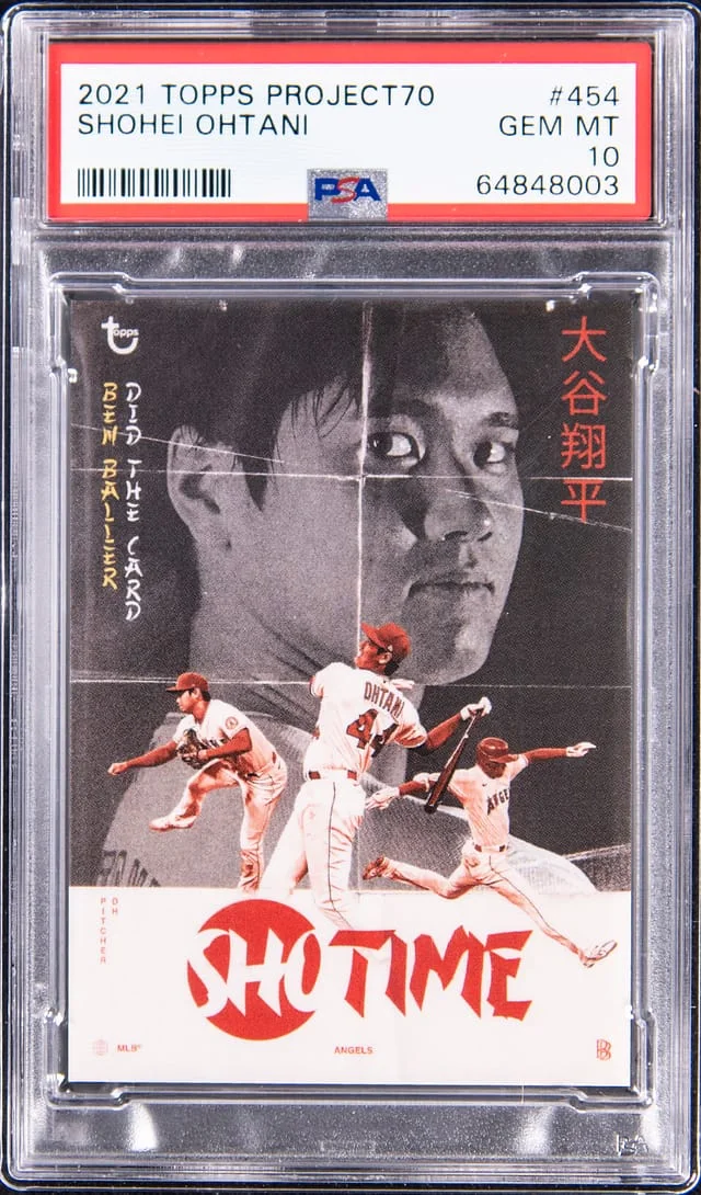 2021 Topps Shohei Ohtani Project70 #454 card image