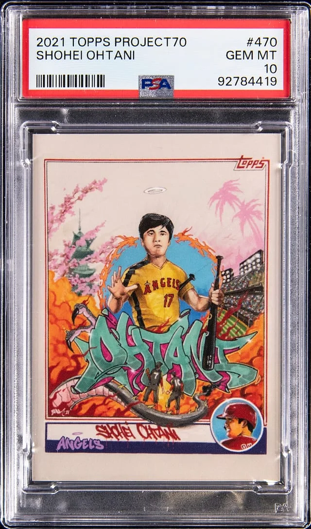 2021 Topps Shohei Ohtani Project70 #470 card image