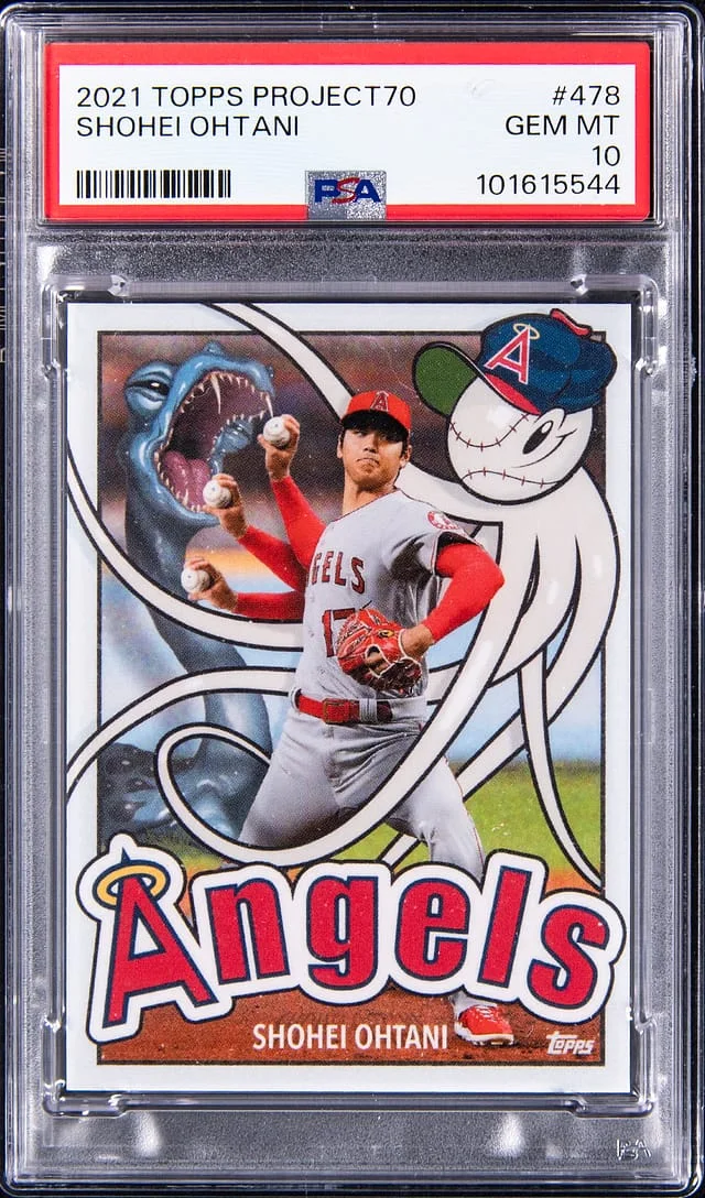 2021 Topps Shohei Ohtani Project70 #478 card image