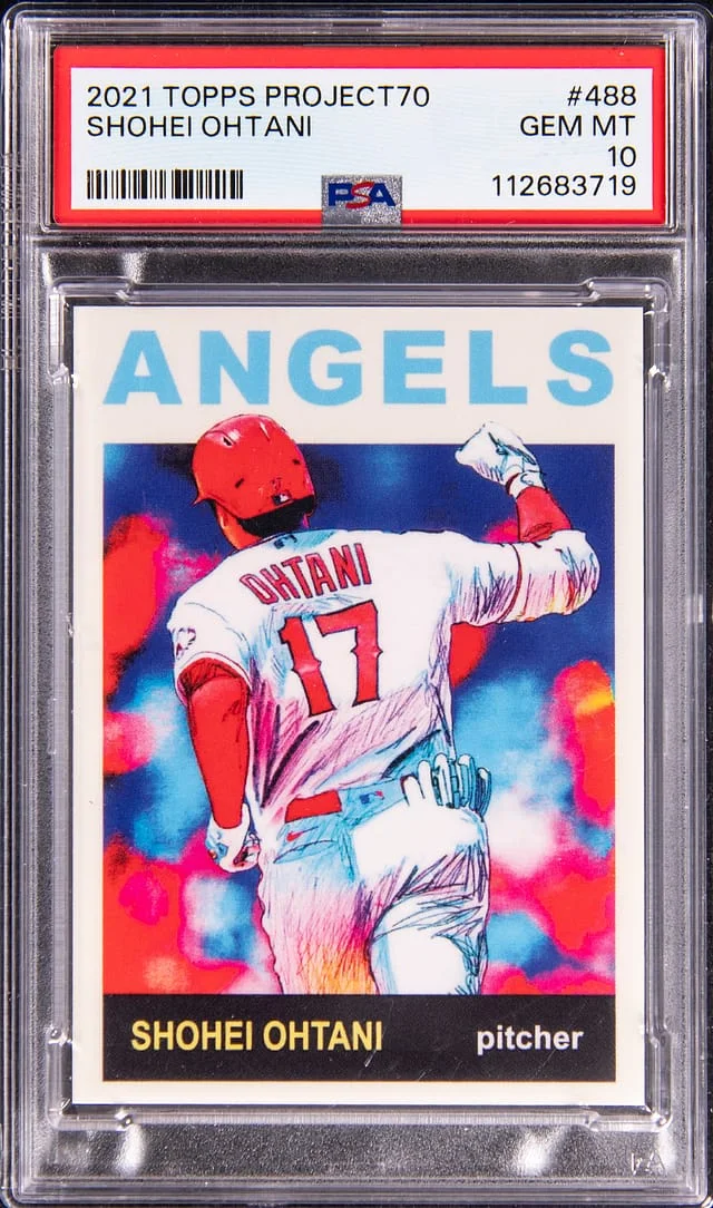 2021 Topps Shohei Ohtani Project70 #488 card image
