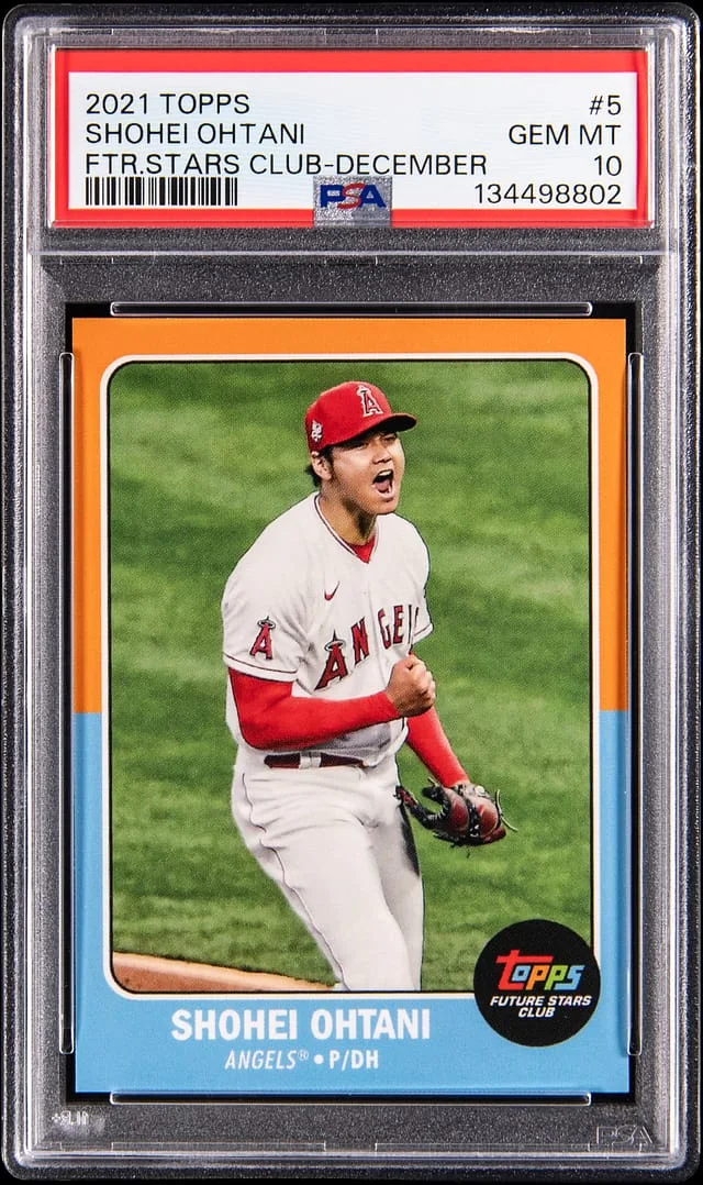 2021 Topps Shohei Ohtani Future Stars Club #5 card image