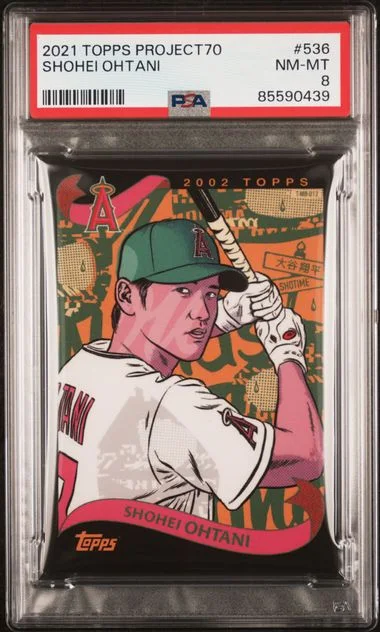 2021 Topps Shohei Ohtani Project70 #536 card image