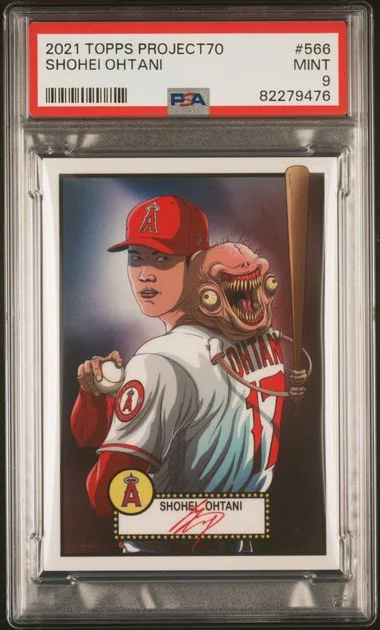2021 Topps Shohei Ohtani Project70 #566 card image