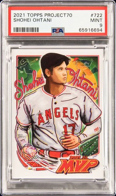 2021 Topps Shohei Ohtani Project70 #722 card image