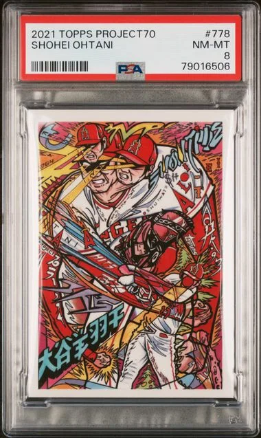 2021 Topps Shohei Ohtani Project70 #778 card image