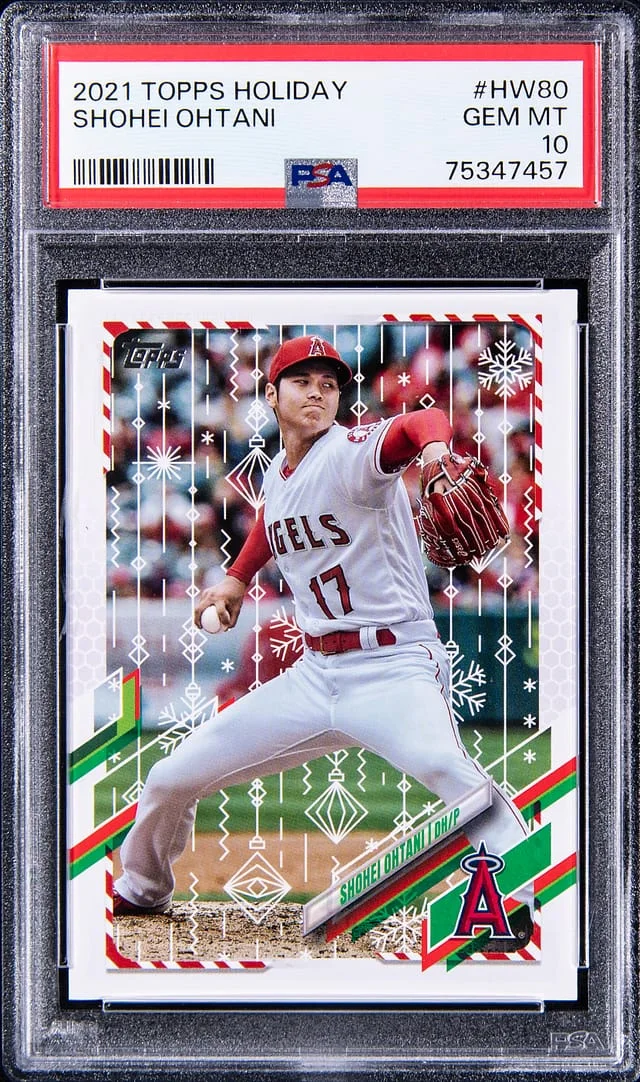2021 Topps Shohei Ohtani Holiday #HW-80 card image
