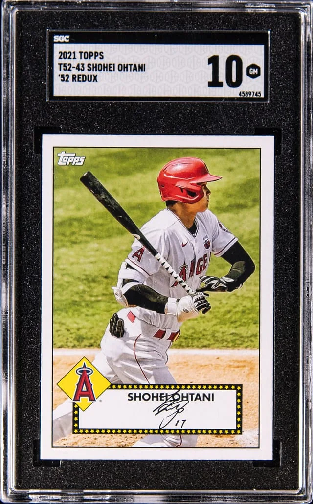 2021 Topps Shohei Ohtani 52 Redux #T52-43 card image