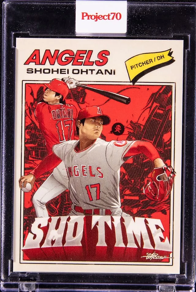 2021 Topps Shohei Ohtani - Topps Encased Project 70 #129 card image