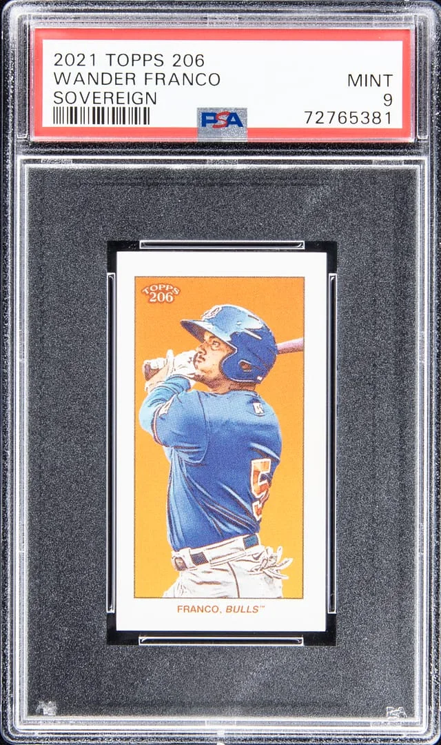 2021 Topps Sovereign Wander Franco #206 card image