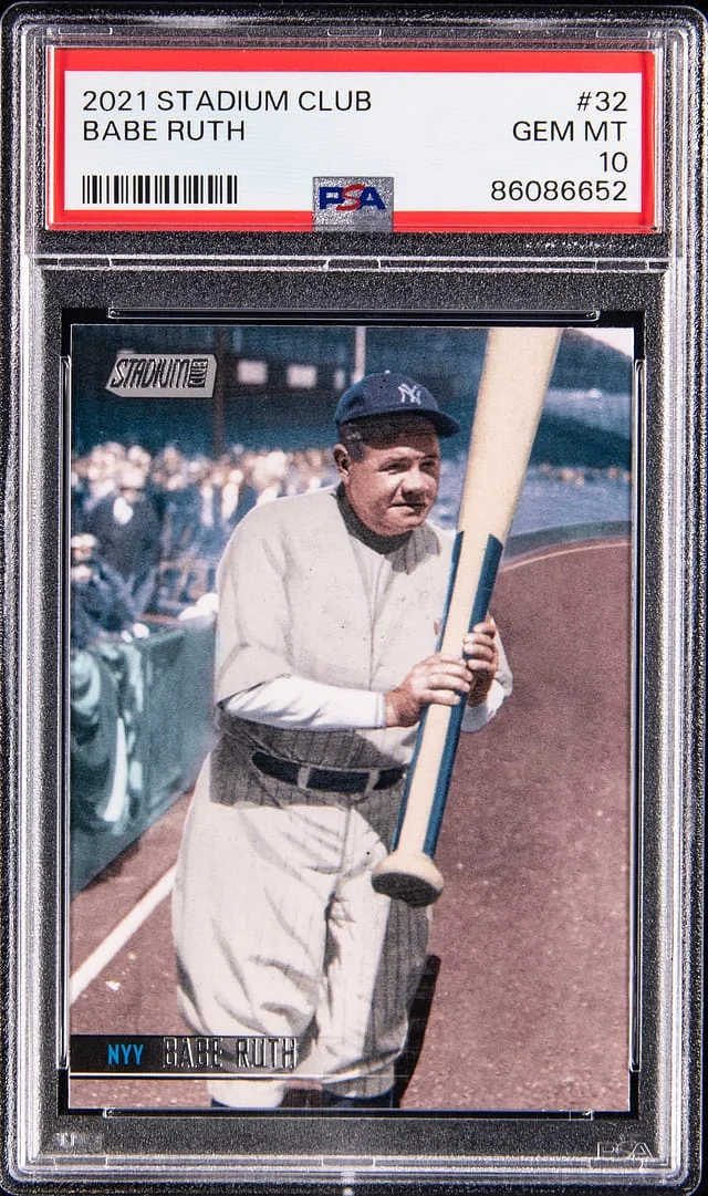 2021 Topps Stadium Club Babe Ruth #32 card image