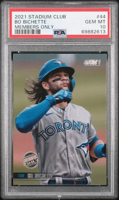 2021 Topps Stadium Club Bo Bichette #44 card image