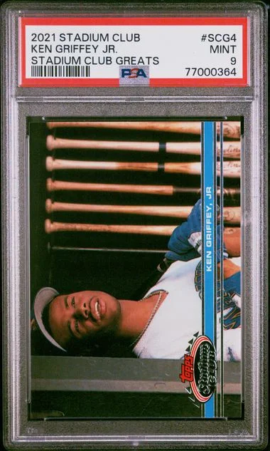 2021 Topps Stadium Club Ken Griffey Jr. Stadium Club Greats #SCG4 card image