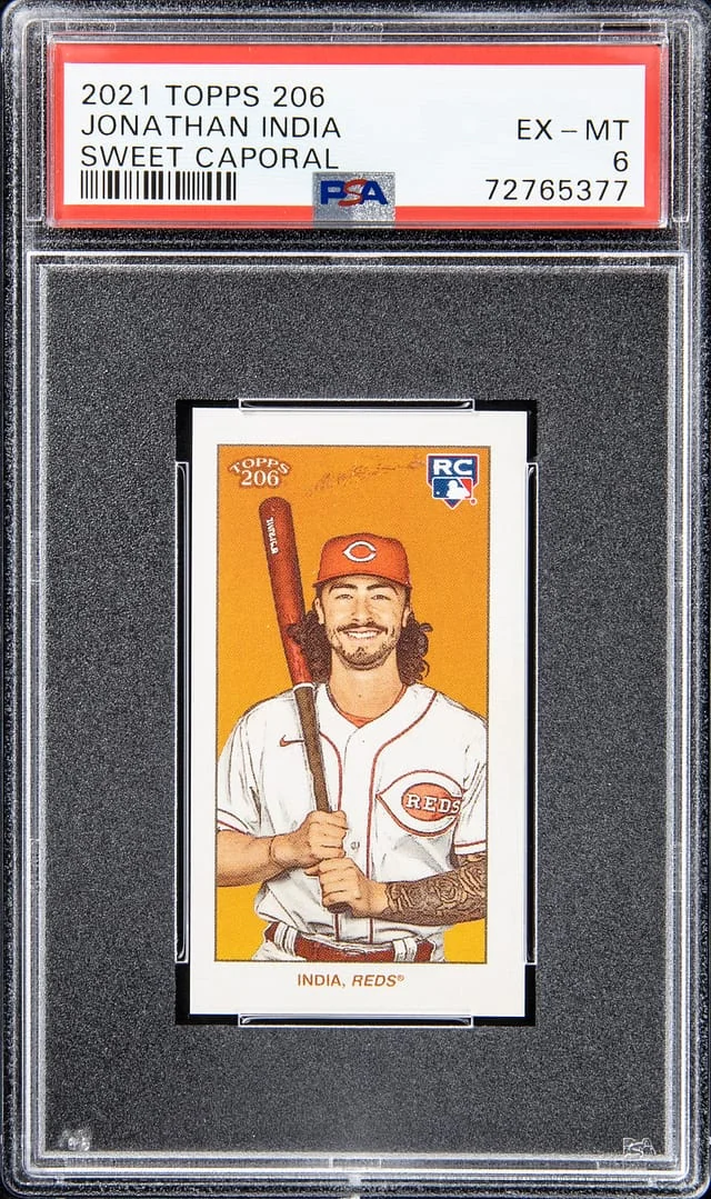 2021 Topps Sweet Caporal Jonathan India #206 card image