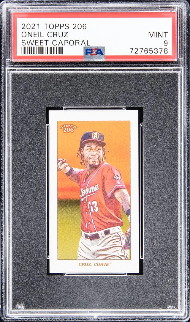 2021 Topps Sweet Caporal Oneil Cruz #206 card image