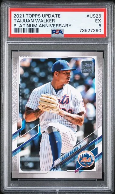 2021 Topps Taijuan Walker Platinum Anniversary #US-26 card image