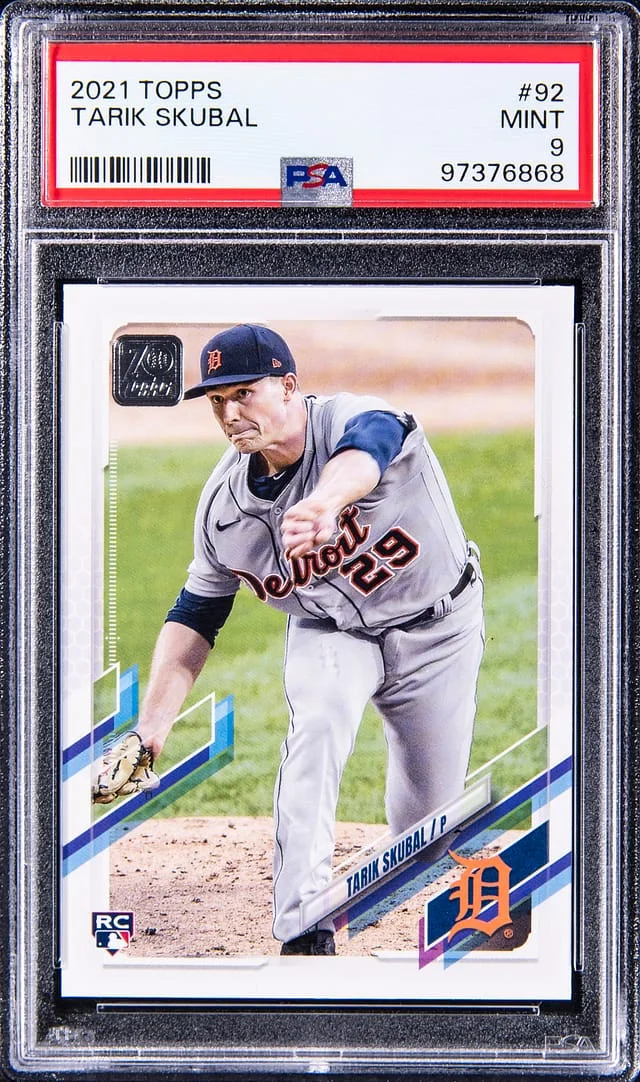 2021 Topps Tarik Skubal #92 card image