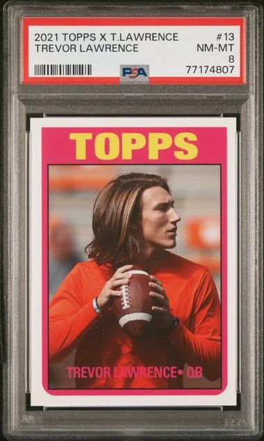2021 Topps Trevor Lawrence X #13 card image