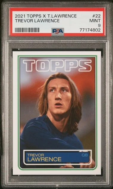 2021 Topps Trevor Lawrence X #22 card image