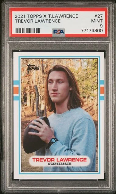 2021 Topps Trevor Lawrence X #27 card image