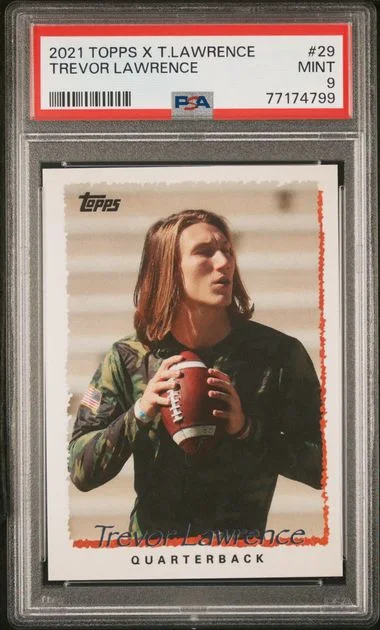 2021 Topps Trevor Lawrence X #29 card image