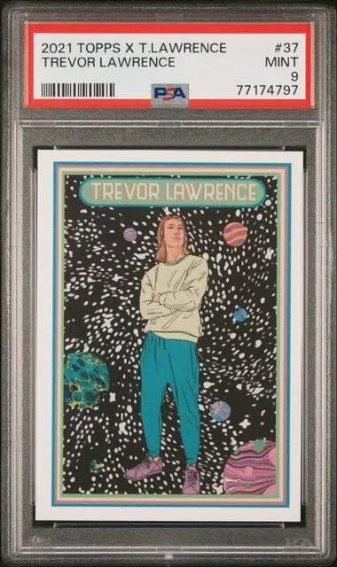 2021 Topps Trevor Lawrence X #37 card image