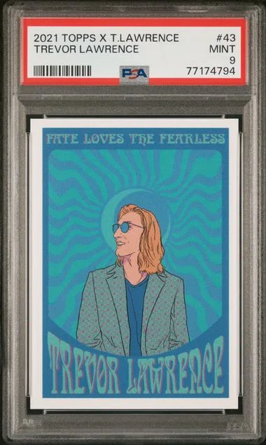 2021 Topps Trevor Lawrence X #43 card image