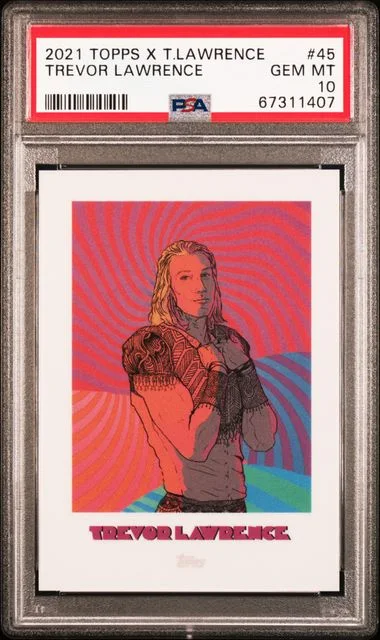 2021 Topps Trevor Lawrence X #45 card image