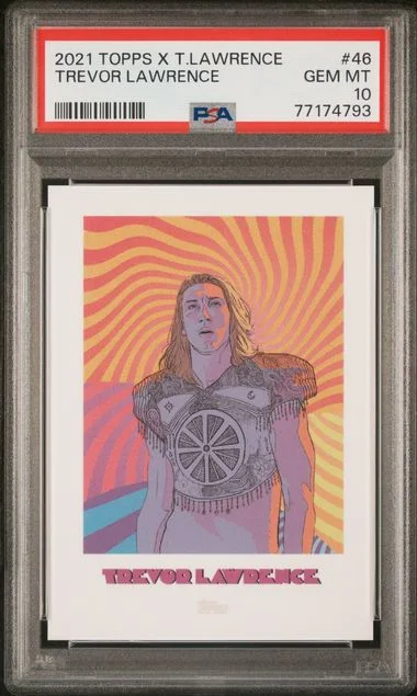 2021 Topps Trevor Lawrence X #46 card image