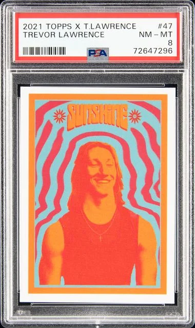 2021 Topps Trevor Lawrence X #47 card image