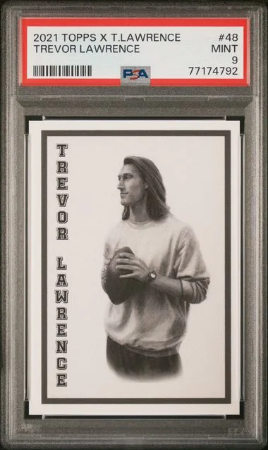 2021 Topps Trevor Lawrence X #48 card image