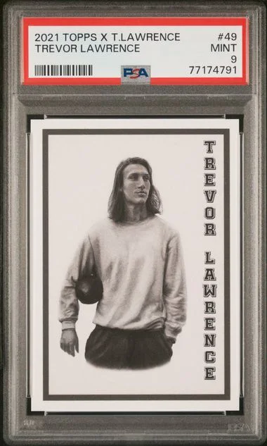 2021 Topps Trevor Lawrence X #49 card image