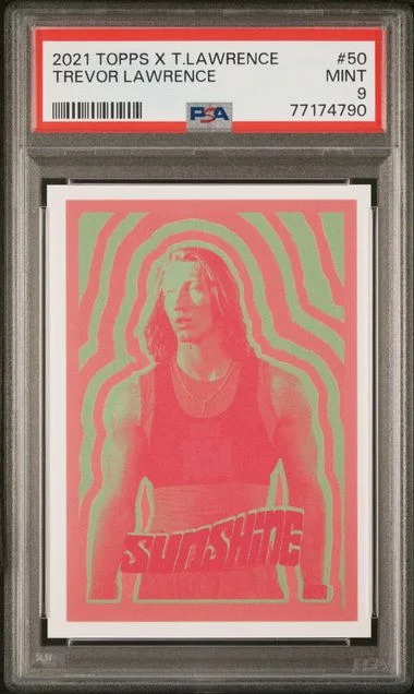 2021 Topps Trevor Lawrence X #50 card image