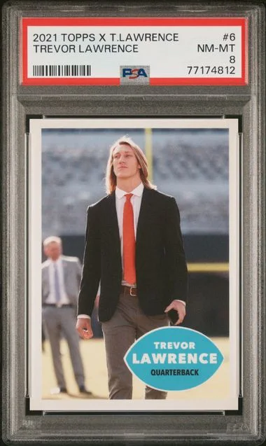 2021 Topps Trevor Lawrence X #6 card image
