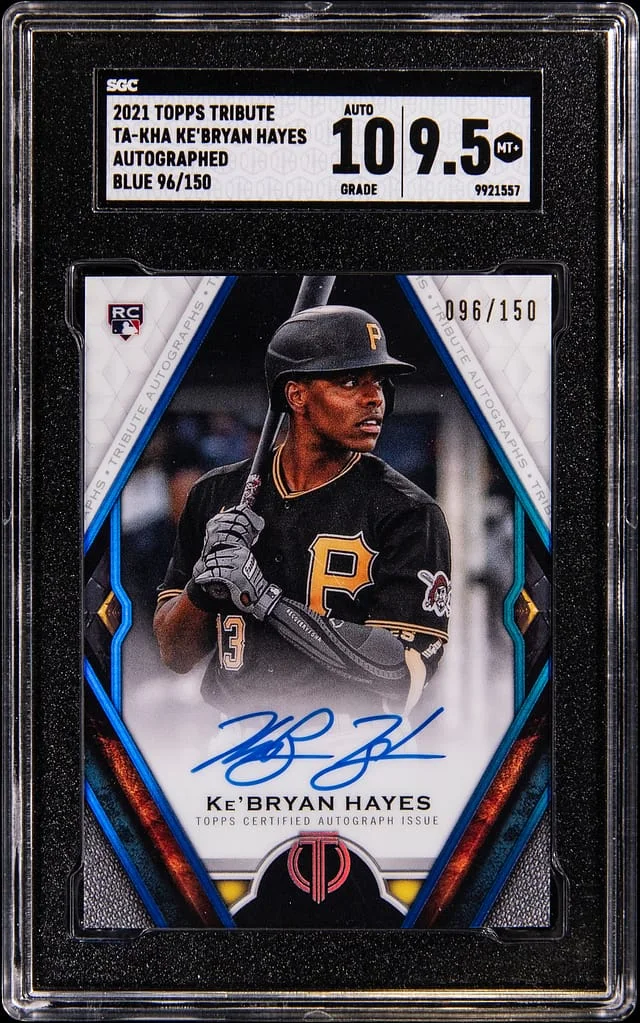 2021 Topps Tribute Ke'Bryan Hayes Autograph #TA-KHA card image