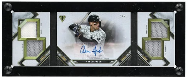 2021 Topps Triple Threads Aaron Judge Windows Into Greatness #WGAR-AJ card image