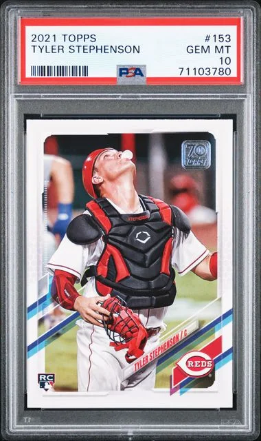 2021 Topps Tyler Stephenson #153 card image