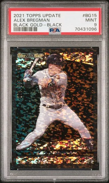2021 Topps Update Alex Bregman Black Gold Black #Bg15 card image