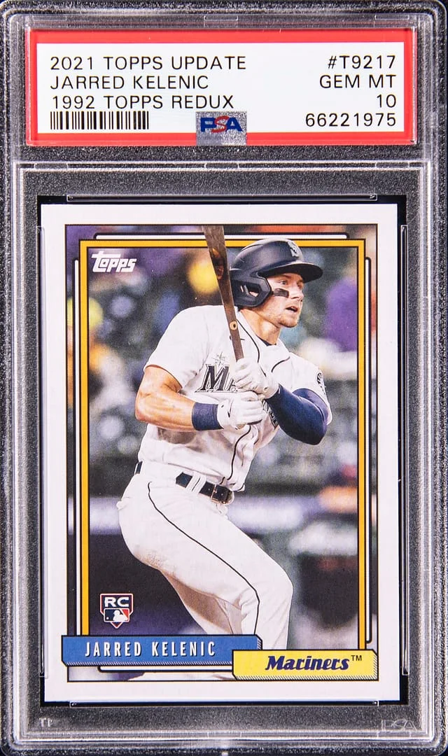 2021 Topps Update Jarred Kelenic 1992 Topps Redux #T9217 card image