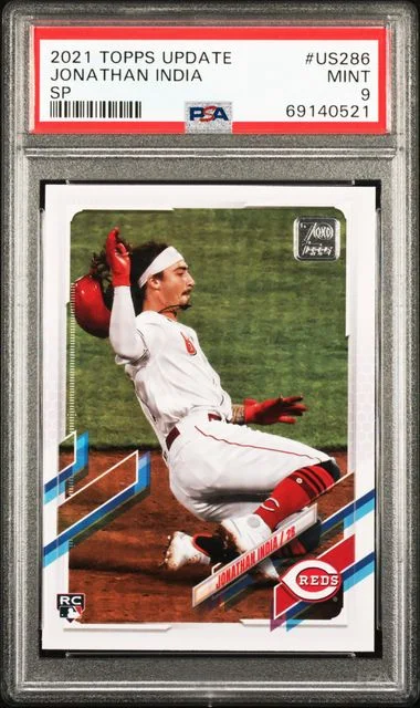 2021 Topps Update Jonathan India SP #US286 card image