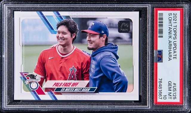 2021 Topps Update Shohei Ohtani/Kohei Arihara #US-125 card image