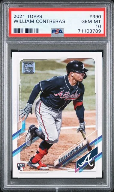 2021 Topps William Contreras #390 card image