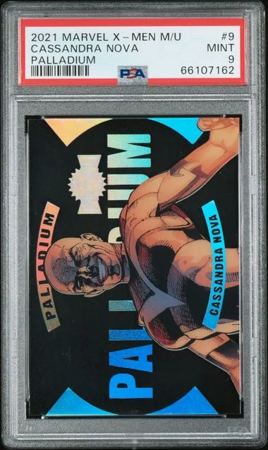 2021 Upper Deck Cassandra Nova Marvel X-Men Metal Universe Palladium #9 card image