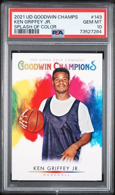 2021 Upper Deck Goodwin Champions Ken Griffey Jr. Splash Of Color #143 card image