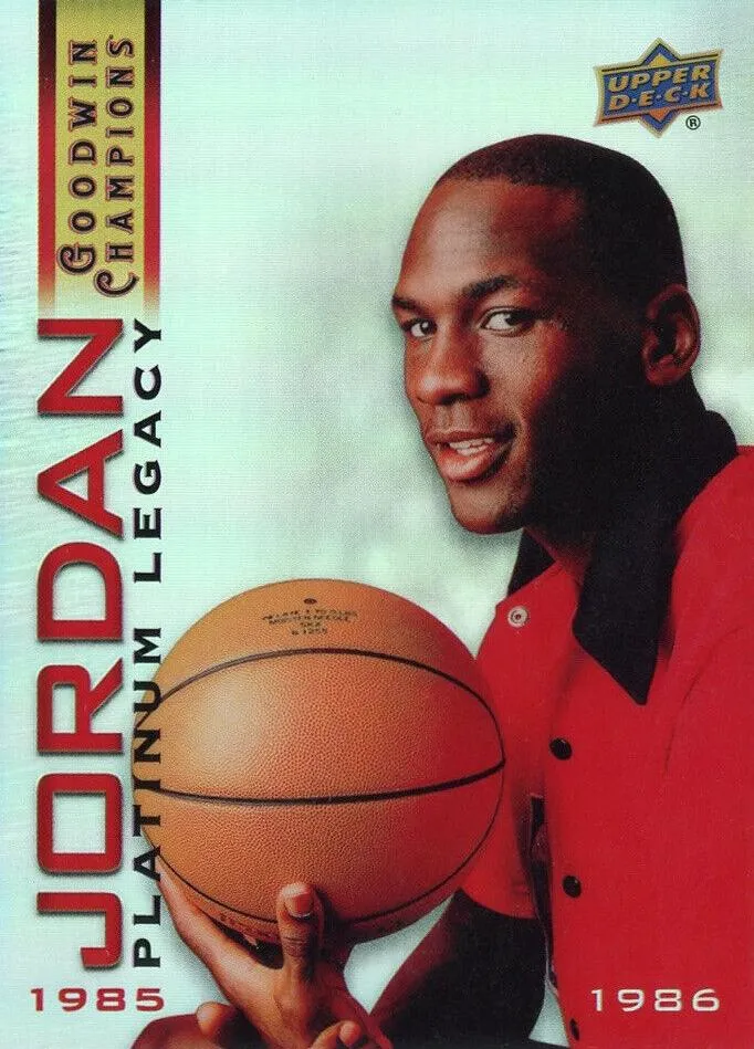 2021 Upper Deck Goodwin Champions Michael Jordan Platinum Legacy #MJP-2 card image