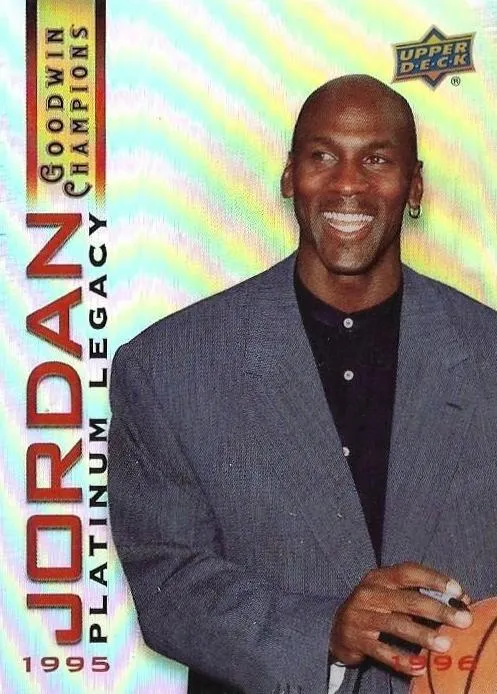 2021 Upper Deck Goodwin Champions Michael Jordan Platinum Legacy #MJP-8 card image