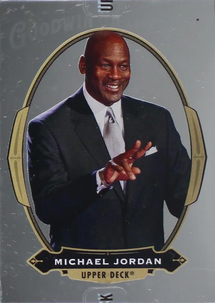 2021 Upper Deck Goodwin Champions Michael Jordan 2020 Upper Deck Goodwin Champions Update #S-MJ card image