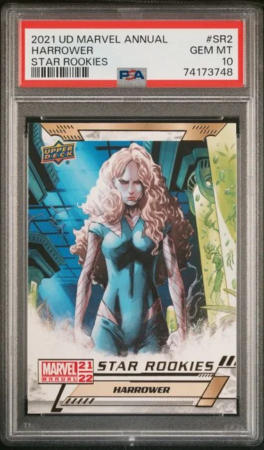 2021 Upper Deck Harrower Marvel Annual Star Rookies #SR2 card image