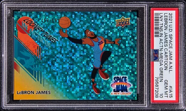 2021 Upper Deck LeBron James Space Jam: A New Legacy #IA-15 card image