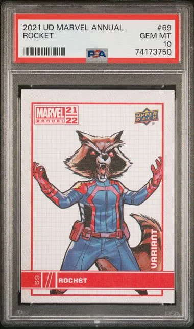 2021 Upper Deck Rocket Marvel Annual #69 card image